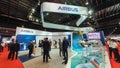 Airbus Booth At The Singapore Airshow 2020